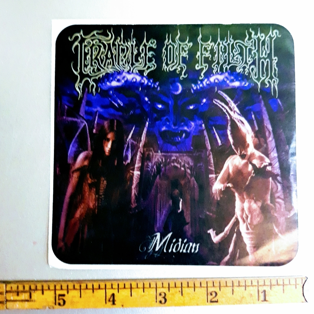 Vintage COF midian sticker